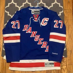 New York Ranger Ryan McDonagh official jersey.